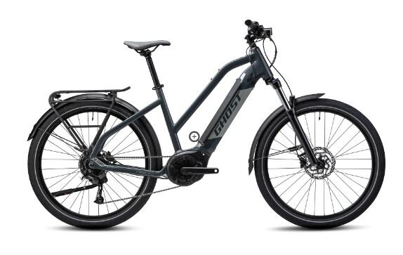 GHOST E-Teru B Essential EQ Mid dark grey/light grey - glossy 2022 L  - Radgröße -  27.5
