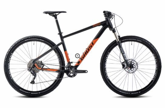GHOST Kato Advanced 29, RH: M,  black/monarch orange - matt, 2025