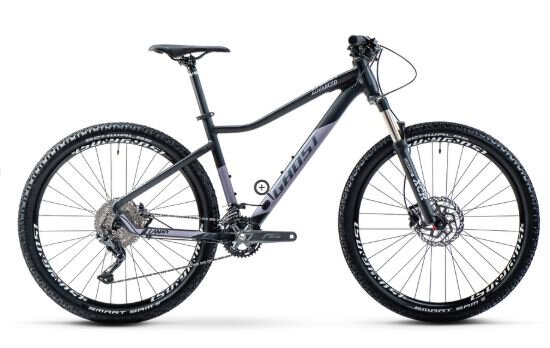 Ghost LANAO ADVANCED - RH:S - black/pearl purple - matt