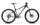 Ghost LANAO ADVANCED - RH:S - black/pearl purple - matt