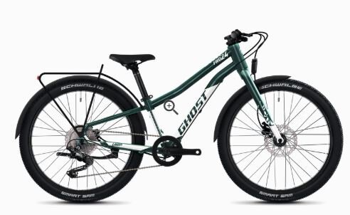 Ghost LANAO 24 PRO EQ -Uni dazzling green-blue/pearl white - glossy