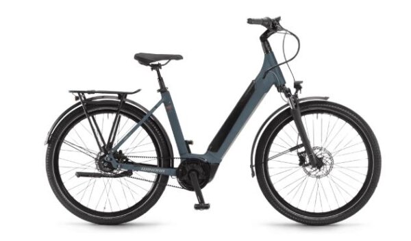 Winora Sinus R8E Low - RH: 54 - Greyblue matt