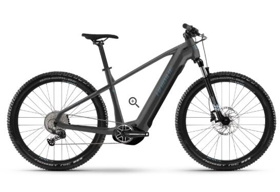 Haibike AllTrack 5, RH: M/45, grey/slate