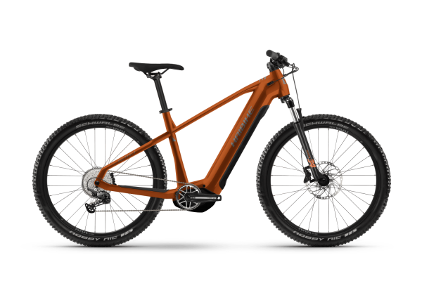 Haibike AllTrack 6 - RH: 50 -  papaya/titan gloss