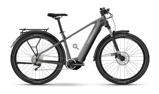 Haibike Trekking 4 - RH: 60 - dark silver