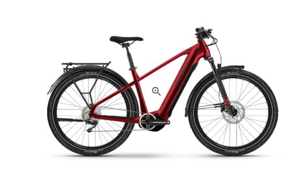 Haibike Trekking 5 - High - RH:  60 - 2023 - dynamite red/black - gloss