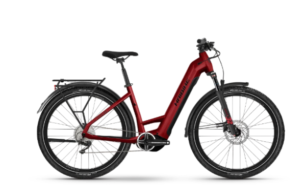 Haibike Trekking 5 low - RH: 45 - 2023 - dynamite red/black gloss