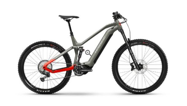 Haibike AllMtn 4 - RH: 47 - Gloss khaki red - Vorführmodell -