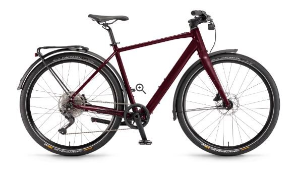 Winora E-Flitzer - RH:50 - Darkcherry matt
