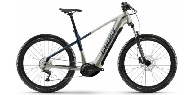 GHOST E-Teru B Universal RH: S - pearl warm grey/pearl dark blue - glossy