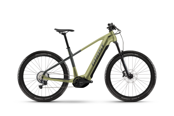 Ghost E-Teru B Pro - RH: XS - light kaki/black glossy