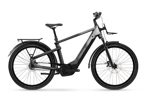 Winora Yakun R5 Pro High, RH: L - downtown/haze grey