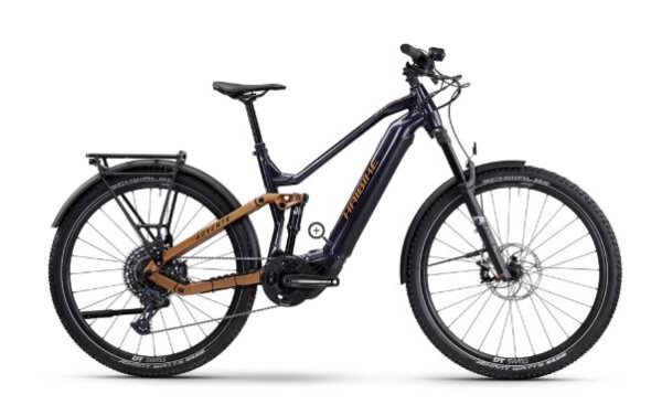 Haibike ADVENTR SE - MTB Fully- RH: M - purple/cognac glänzend