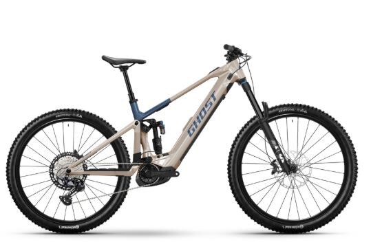 Ghost E-Riot CF PRO - RH: M -  coffee ice rose/ink blue glossy