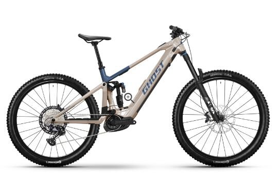 Ghost E-RIOT CF PRO - RH: M - Uni coffee ice rose/ink blue glossy