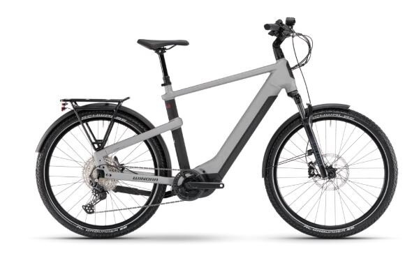 Winora Yakun X12 High - RH: 55 - classic silver matt