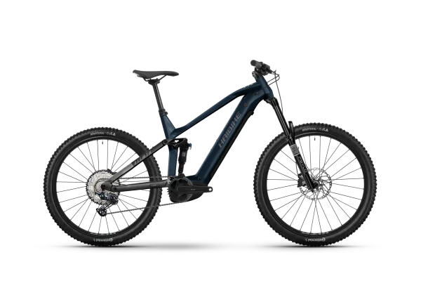 Haibike Allmtn 6 - RH: 44/M - ocean black/grey glänzend
