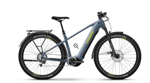 Haibike Trekking 7.5 High - RH: 60 - blue slate/yellow glänzend