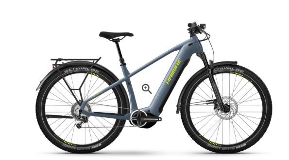 Haibike Trekking 7.5 - High - RH:60 - High blue slate/yellow glänzend