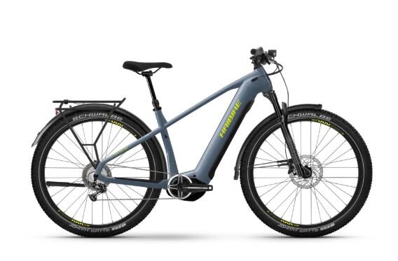 Haibike Trekking 7.5 High - RH: 50 - blue slate/yellow glänzend