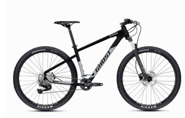 Ghost Kato Advanced 27.5 - RH: L - metallic black/urban gray glossy