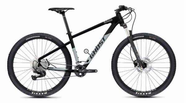 GHOST Kato Advanced 27.5 - RH: L - uni metallic black/urban gray - glossy