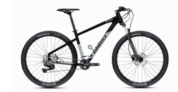 GHOST Kato Advanced 27.5 - RH: XL - uni metallic black/urban gray - glossy