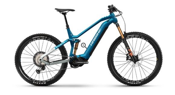 Haibike ALLMTN 10 MTB Fully - RH:50 -  MTB Fully -  blue/silver - gloss glänzend