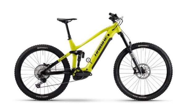 Haibike ALLMTN 6 - RH: 40 - high nebular lime/black glänzend