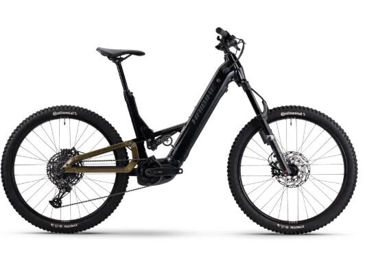 Haibike ALLTRAIL 10.5 Low - RH: 45 - Low black/ninja gold/grey glänzend - 2025