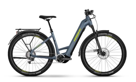 Haibike Trekking 7.5 - Low - RH:50 - Low blue slate/yellow glänzend