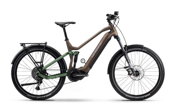 Haibike ADVENTR 8 High - RH:47 - High cognac/olive mat