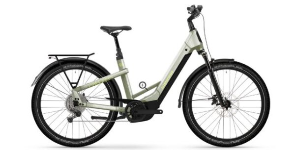 Winora Yakun X10 Low - RH: 54 - ivory green gloss