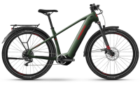 Haibike Trekking 5 High - RH: 60 - olive/red glänzend
