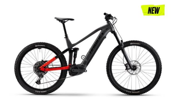 Haibike ALLMTN 4 - RH: 46.5 - silver/red/black glänzend 2025