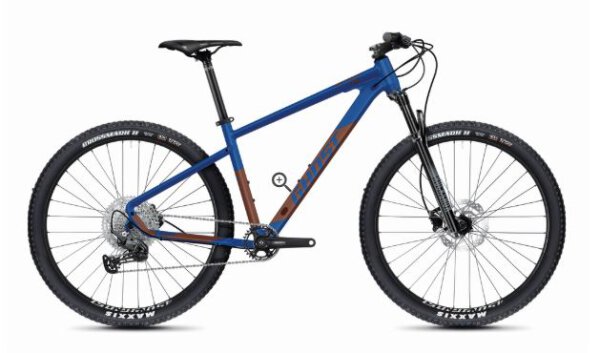 Ghost Kato Pro 27.5 - RH: S - metallic satin blue/metallic dark brown glossy