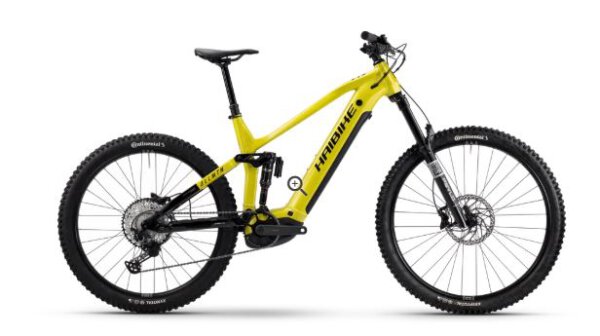 Haibike ALLMTN 6, RH: 47,  nebular lime/black glänzend