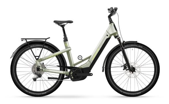 Winora Yakun X10 Low, RH: L/51, ivory green - gloss