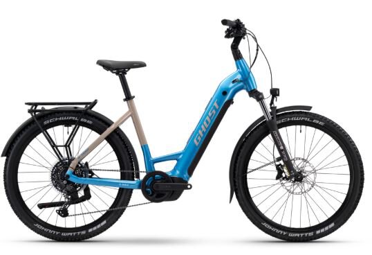 Ghost E-Teru Universal EQ Low - RH: S - atlantic blue/coffee ice rose glossy