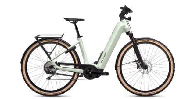 Flyer G1 Upstreet 7.12 XC Wave - RH: S - Frosty Sage Gloss