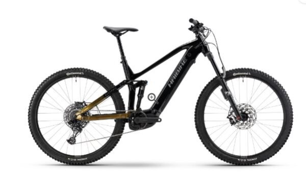 Haibike ALLTRAIL 10.5 ABS High, RH: 47, black/ninja gold/grey glänzend 2025