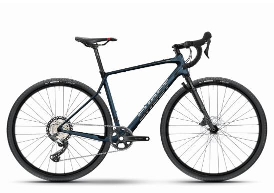 Ghost ASKET CF FULL PARTY - RH: XS - Uni metallic dark blue/carbon showing - glossy