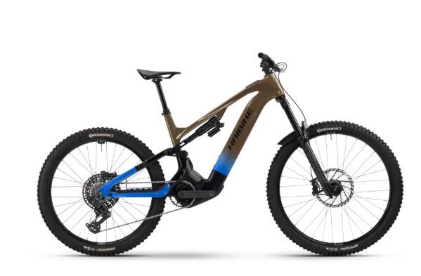 Haibike HYBE CF 9 high, RH: 46/L, bronze/azure/black glänzend