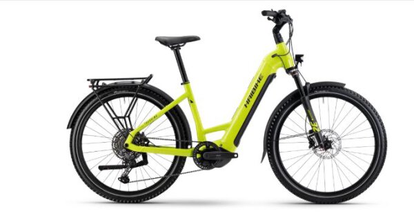 Haibike TREKKING 5  Low, RH: S/38, lime/black glänzend