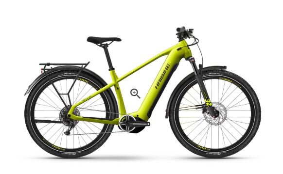 Haibike Trekking 5 - High, RH: 55, lime/black glänzend