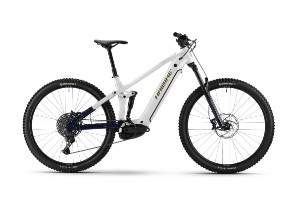 Haibike ALLTRAIL 8 High - RH:49 - white/blue/gold glänzend