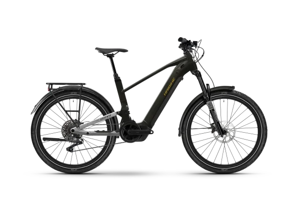 Haibike ADVENTR 6 High - RH: 45/M - sparkling black/platinum chrome glänzend