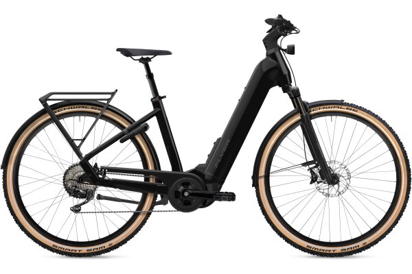 Flyer G1 Upstreet 7.12 XC Wave - RH: L - pearl black gloss