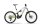 Haibike Hybe CF 11 High - RH: 43 - sparkling white/splatter black/radiant green glänzend