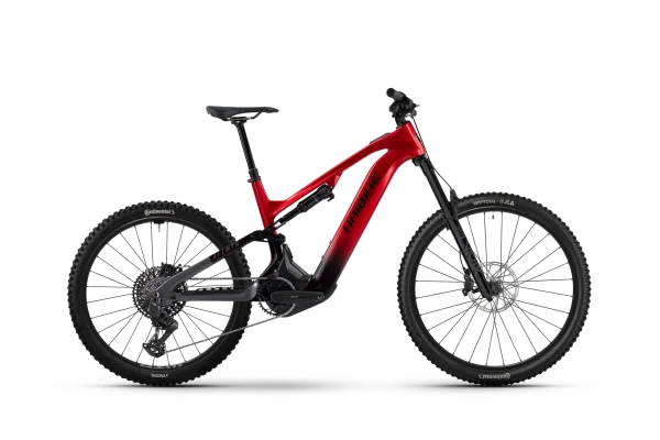 Haibike Allmtn CF 9 High 2026 - RH: 43/M - red/black/platinum glänzend